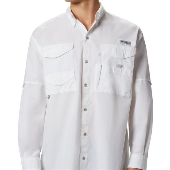 COLUMBIA PFG Bonehead Fishing/Hiking Shirt Fishing Hiking Tactical Men's Sz XL - Picture 1 of 14